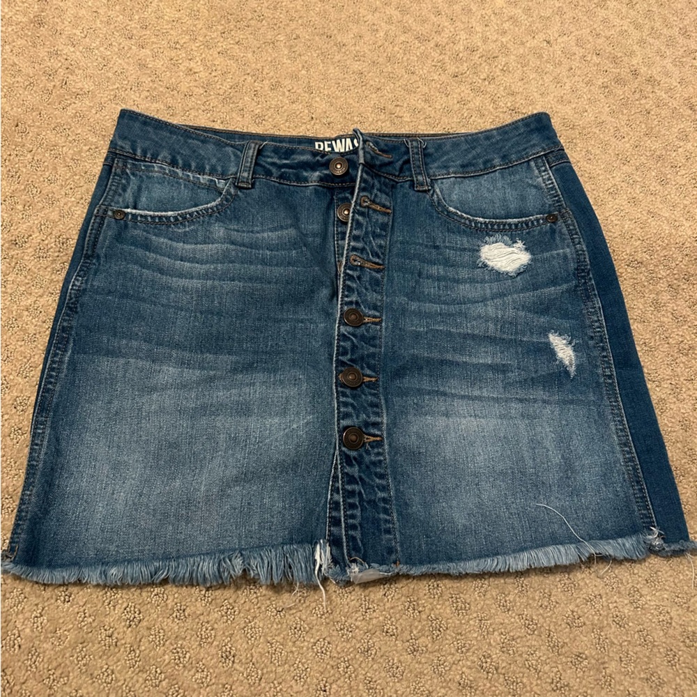 Denim skirt